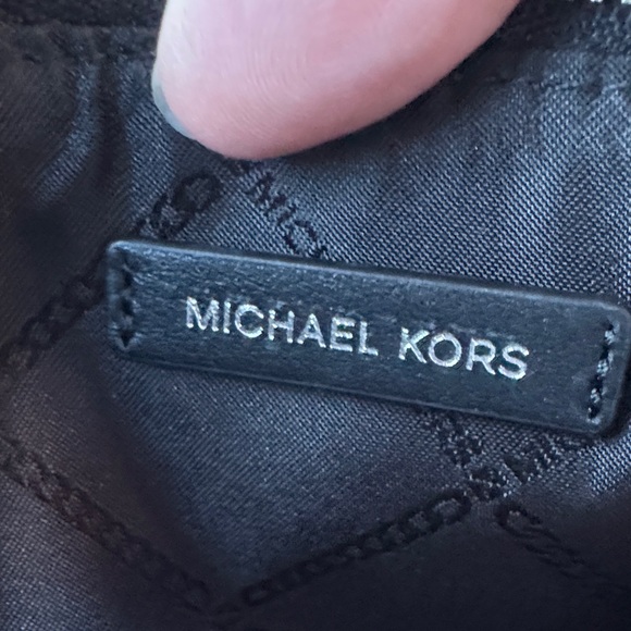 Michael Kors Charcoal Textured Wristlet - Picture 5 of 6